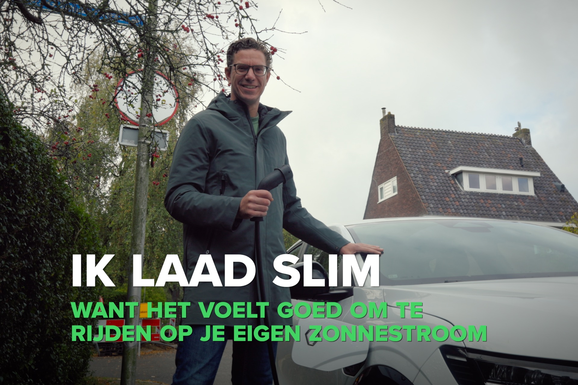 Elektrische auto slim laden met zonnestroom